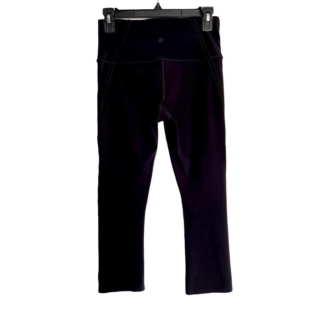 Athleta | Horizon Scallop Capri Leggings, Women’s size Small, Black - Picture 3 of 7